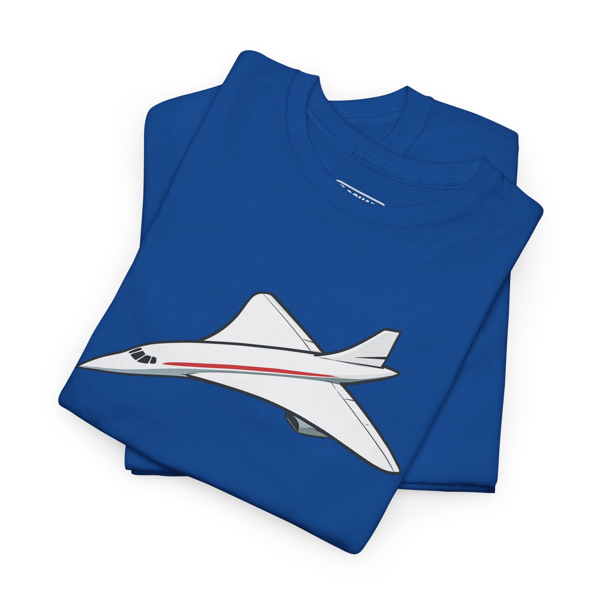 Flying Concorde Tee – Classic Cotton Comfort for Aviation Fans