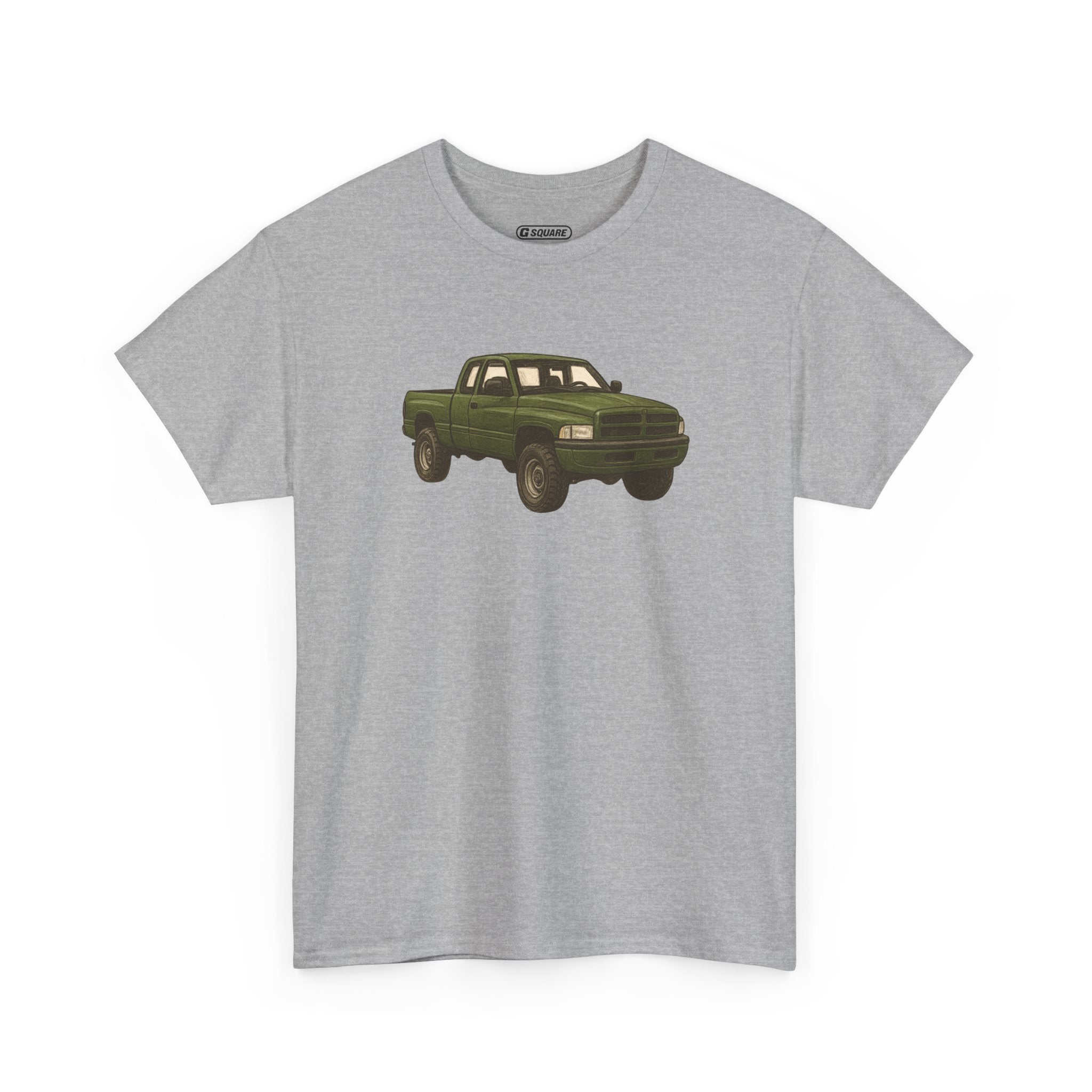 Classic Truck Tee – Heavy Cotton Comfort for Truck Lovers