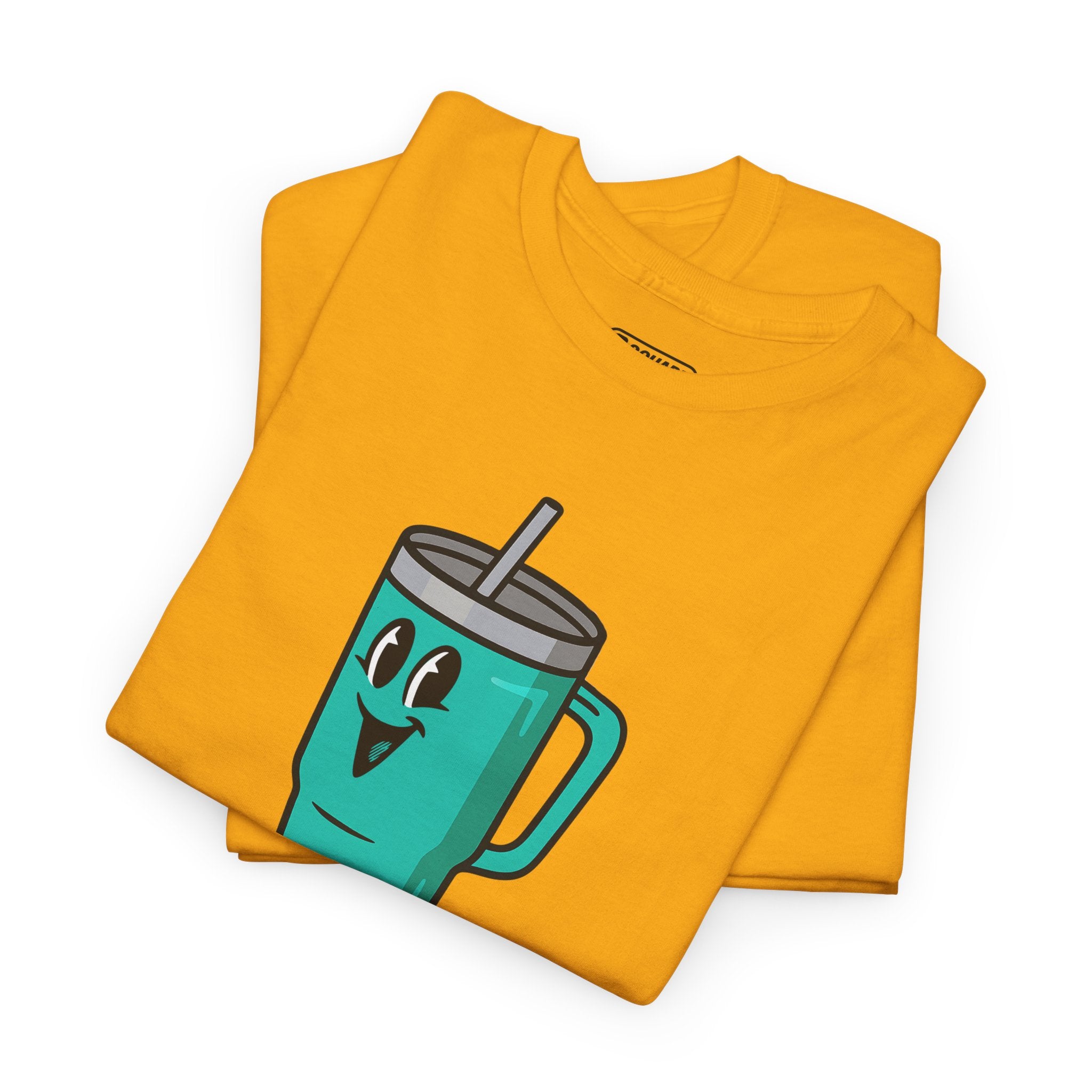 Cartoon Drink Tee – Fun Graphic Style for Coffee & Drink Lovers
