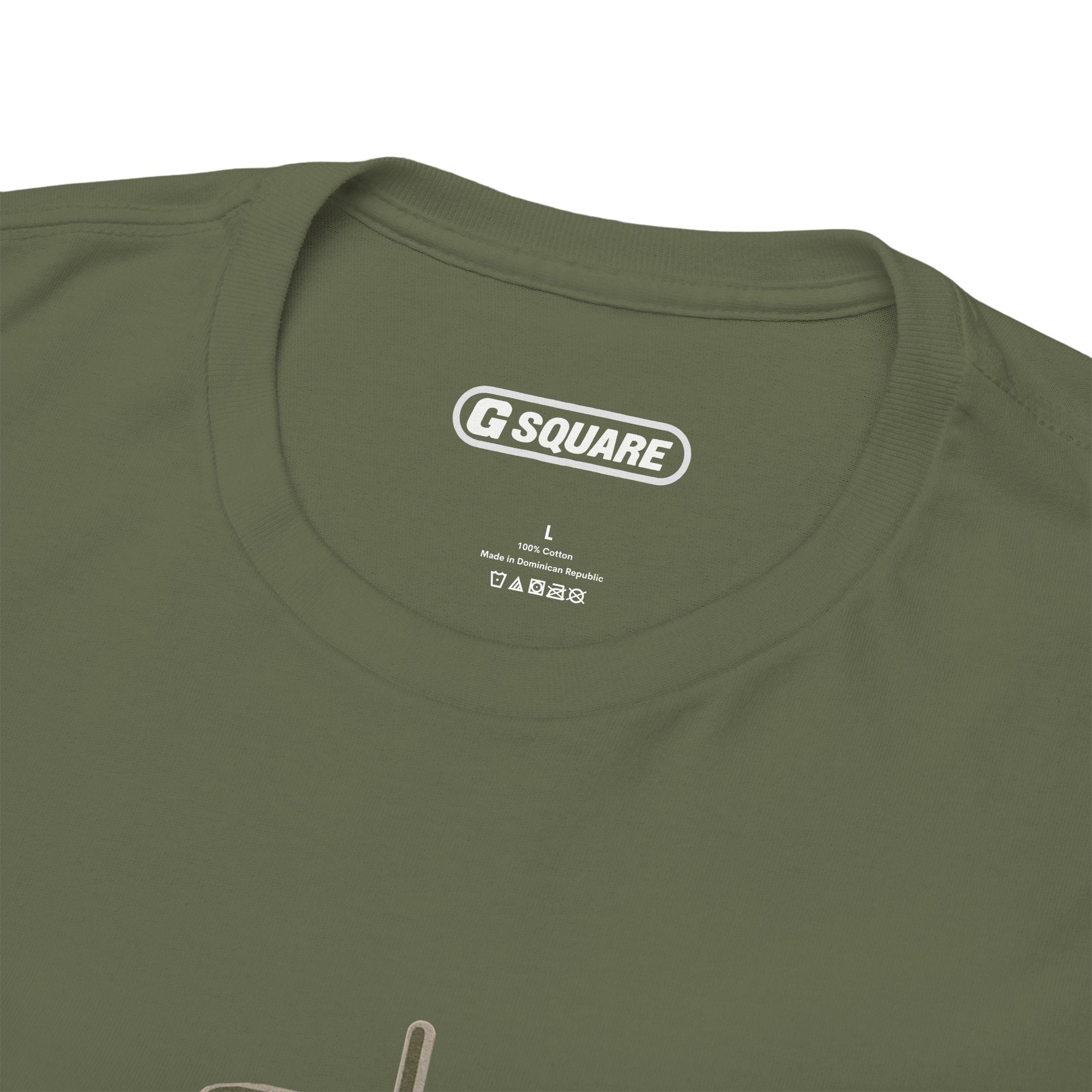 Army-Inspired Tee – Heavy Cotton Strength, Everyday Style