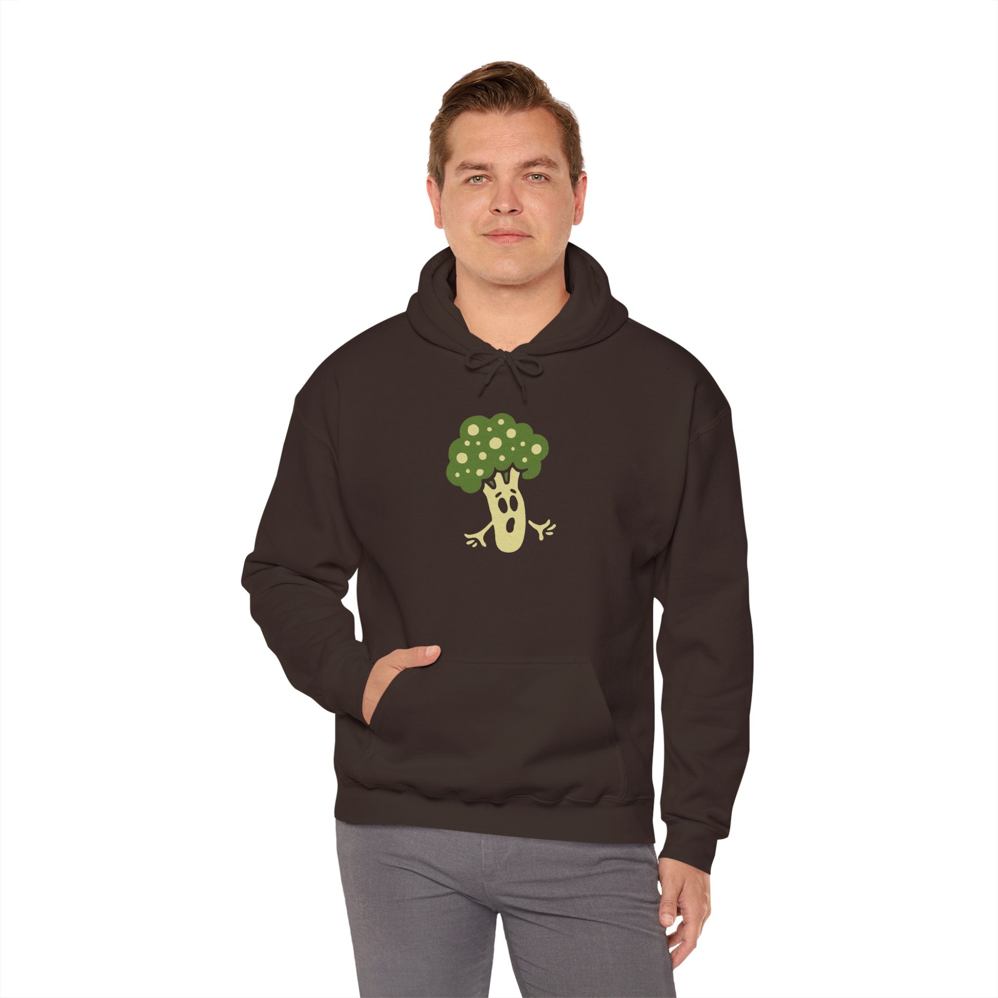 Whimsical Broccoli Hoodie | Funny Veggie Graphic Sweatshirt for Plant Lovers, Gift for Vegans, Cute Gift for Foodies, Cozy Fall [...]