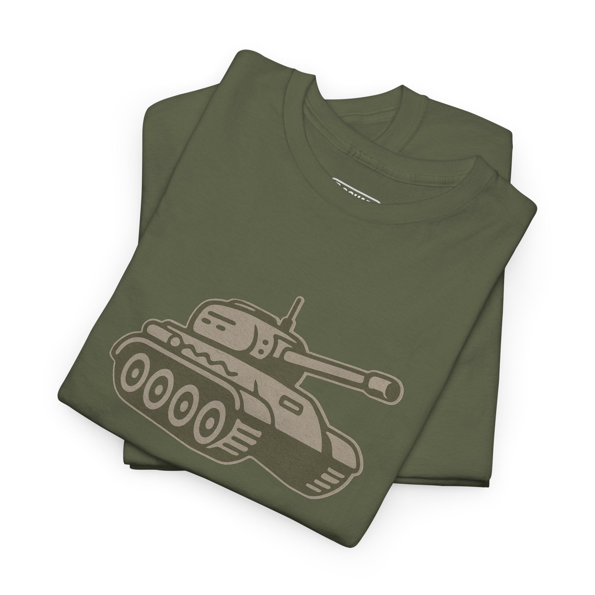Army-Inspired Tee – Heavy Cotton Strength, Everyday Style