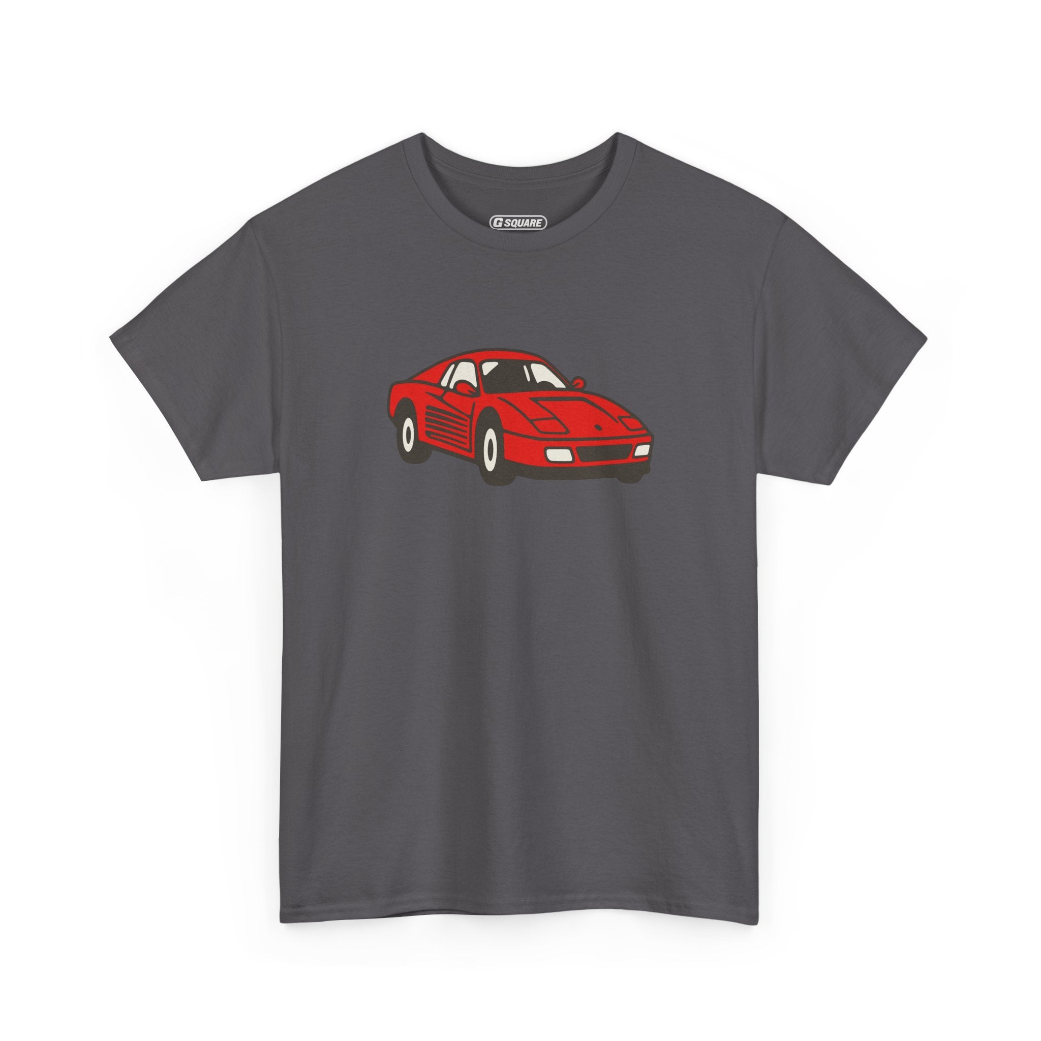 Vintage Testarossa Tee – Retro Sport Car Style for Car Lovers
