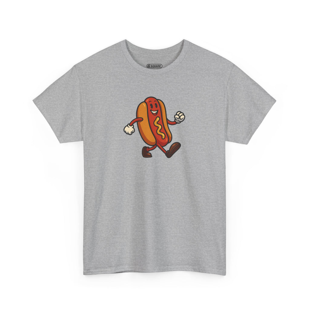 Funny Hot Dog Tee – Heavy Cotton Comfort for Food Lovers