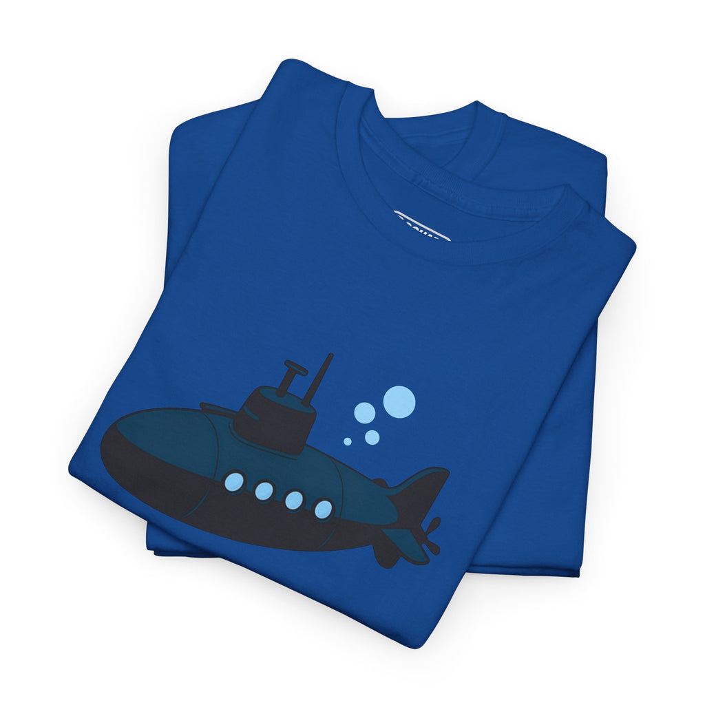Submarine Adventure Tee – Heavy Cotton Comfort for Ocean Lovers