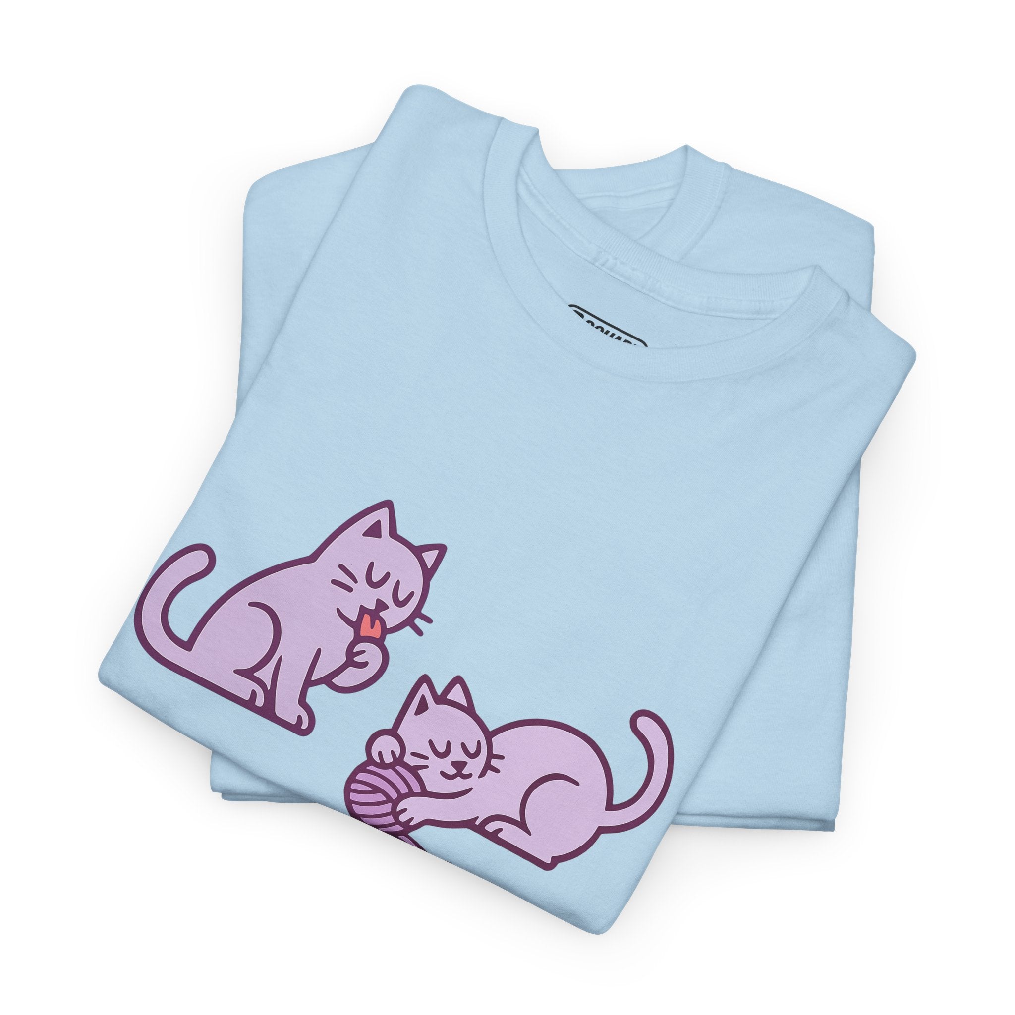 Playful Cat Tee – Cute Graphic Shirt for Cat Lovers