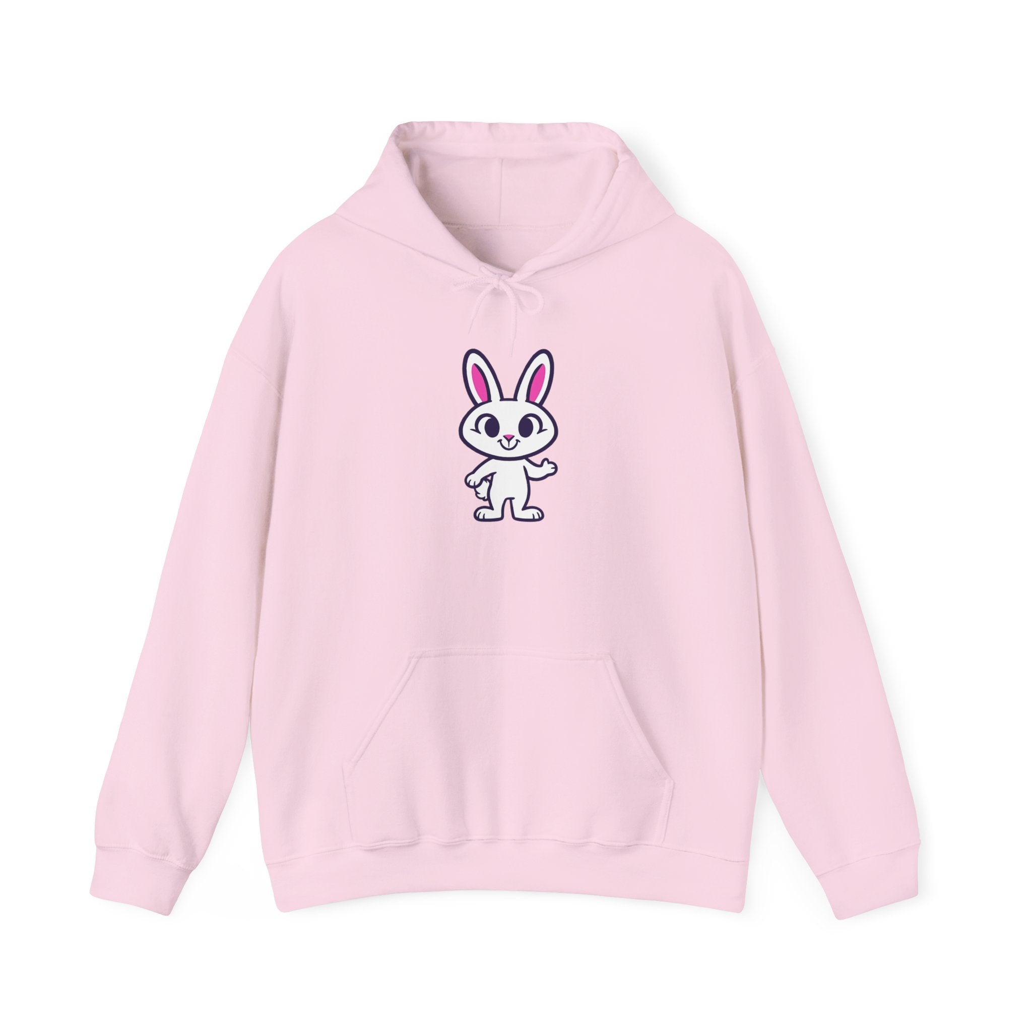 Cute Bunny Hoodie for Cozy Days, Bunny Sweatshirt, Unisex Pullover, Spring Fashion, Easter Gift, Casual Wear